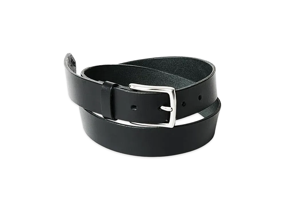 SOPHNET. Standard Leather Belt "Black"