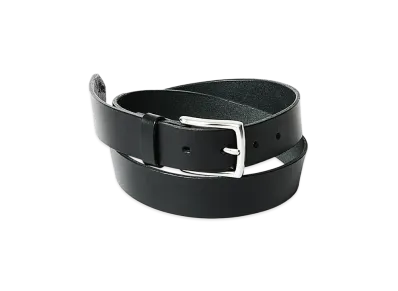 SOPHNET. Standard Leather Belt "Black"