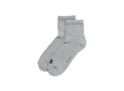SOPHNET. Binchotan Short Socks "Gray"