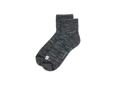 SOPHNET. Binchotan Short Socks "Black"
