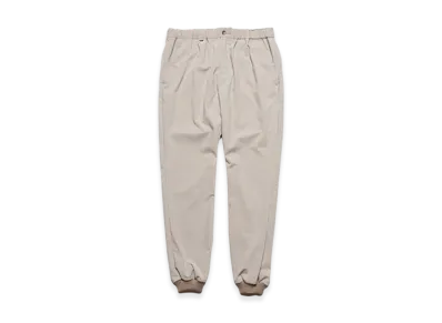SOPHNET. 2Way Stretch Slim-Fit Ribbed Pants "Greige"