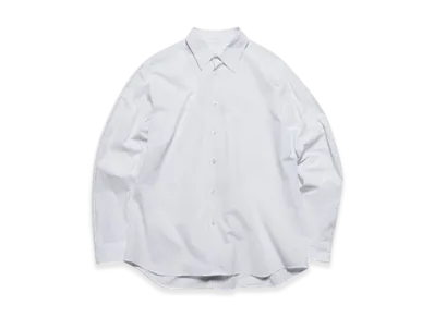 SOPHNET. Voile Washer Regular-Fit Shirt "White"