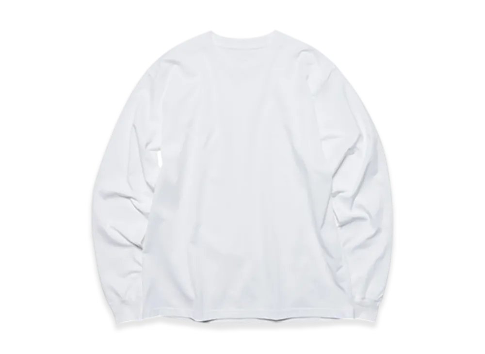 SOPHNET. Luster Cotton Essential L/S Tee "White"