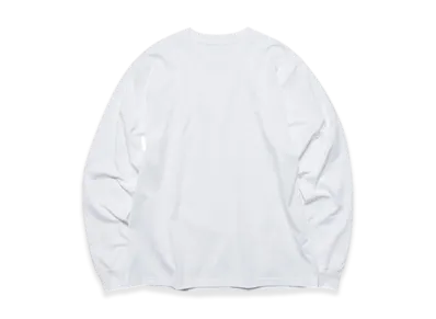 SOPHNET. Luster Cotton Essential L/S Tee "White"