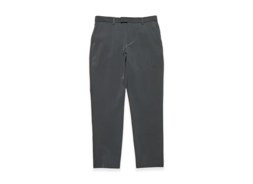 SOPHNET. 4Way Stretch Shirring Slim-Fit Slacks "Charcoal Gray"