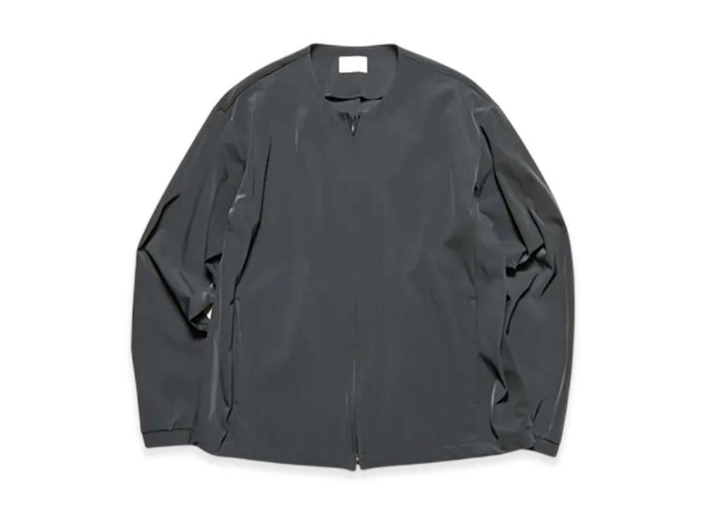 SOPHNET. 4Way Stretch Zip-Up Tech Cadigan "Charcoal Gray"