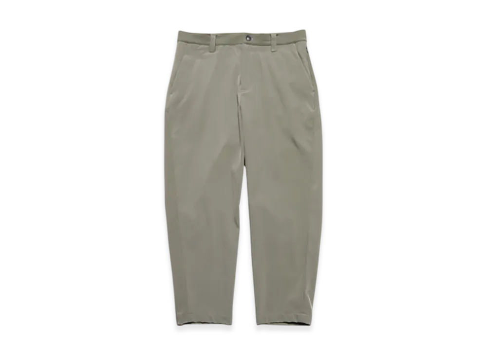 SOPHNET. 4Way Stretch Tapered Cropped Pants "Khaki"