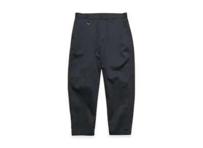 SOPHNET. Cotton Stretch Twill Tapered Cropped Pants "Black"