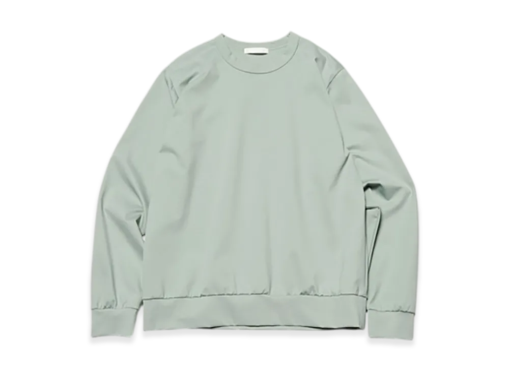 SOPHNET. Taut Ponte Crewneck Top "Sage"
