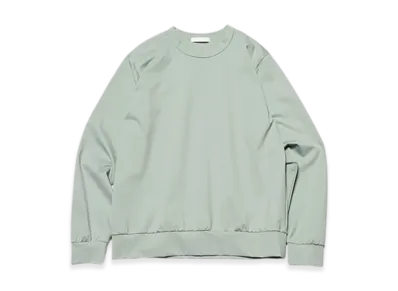 SOPHNET. Taut Ponte Crewneck Top "Sage"