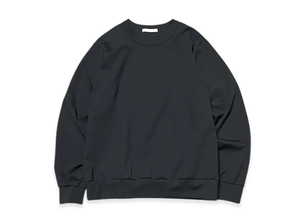 SOPHNET. Taut Ponte Crewneck Top "Black"