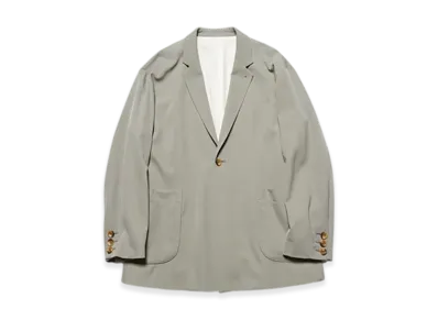 SOPHNET. Washer Wool Relax-Fit Blazer "Khaki"