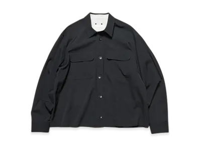 SOPHNET. Washer Wool CPO Shirt "Black"