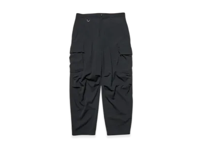 SOPHNET. Washer Wool Military Cargo Pants "Black"