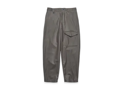 SOPHNET. Light Melton Wool Royal Navy Pants "Charcoal Gray"