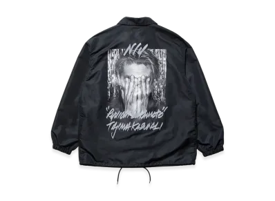 SOPH. x Kazunali Tajima Coach Jacket "Black/White"