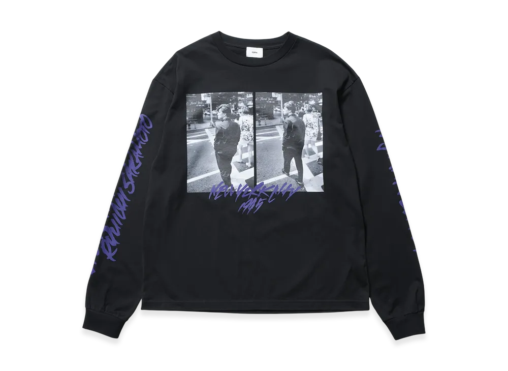SOPH. x Kazunali Tajima L/S Tee "Black"