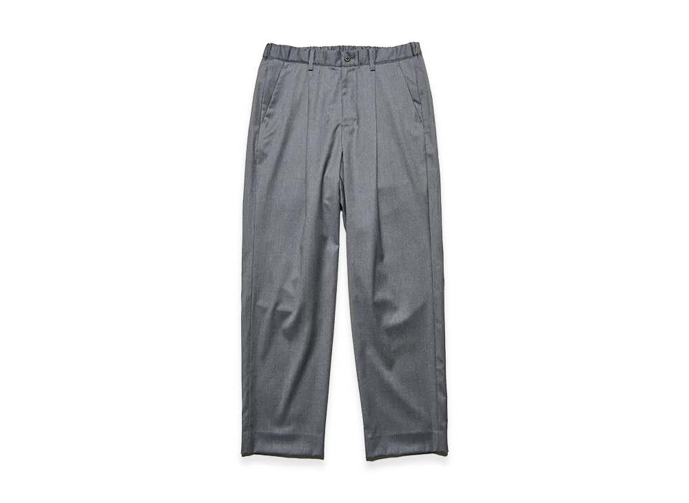SOPHNET. Loro Piana Easy Slacks "Gray"