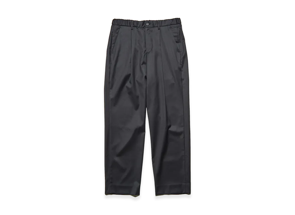 SOPHNET. Loro Piana Easy Slacks "Black"