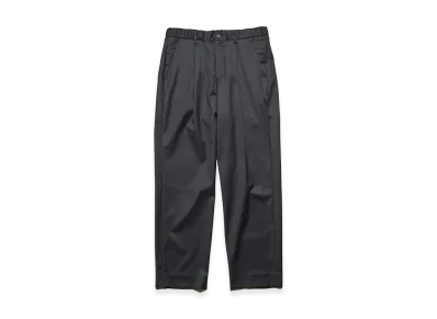 SOPHNET. Loro Piana Easy Slacks "Black"