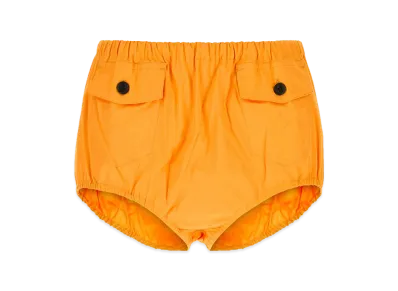 PRADA Women's Poplin Shorts "Orange"