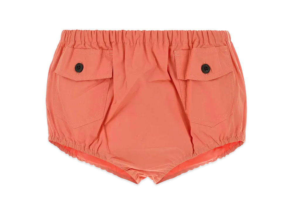 PRADA Women's Button Flap Pocket Shorts "Albicocca"