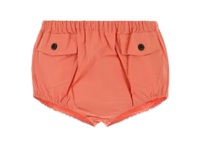 PRADA Women's Button Flap Pocket Shorts "Albicocca"