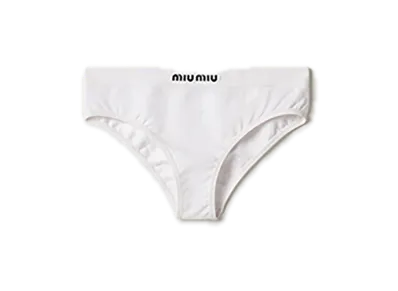 MIU MIU Seamless Panties "White"