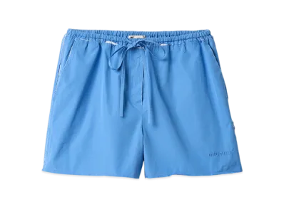 MIU MIU Poplin Boxer Shorts "Periwinkle Blue"