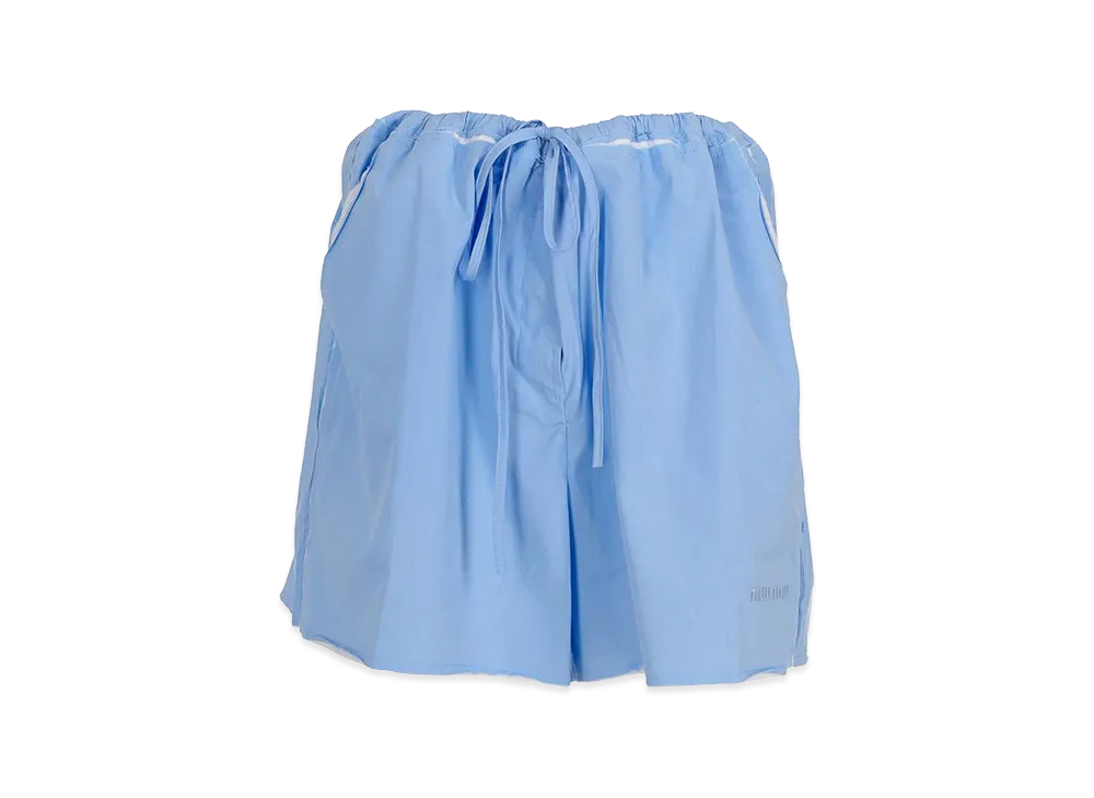 MIU MIU Women's Cotton Shorts "Lightblue"