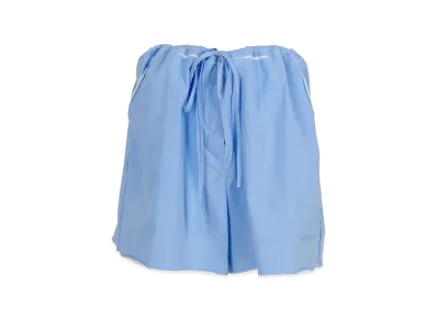 MIU MIU Women's Cotton Shorts "Lightblue"