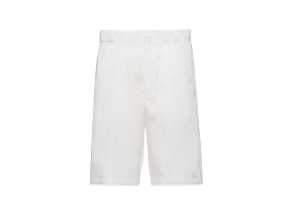 PRADA Re-Nylon Bermudas "White"
