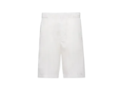 PRADA Re-Nylon Bermudas "White"