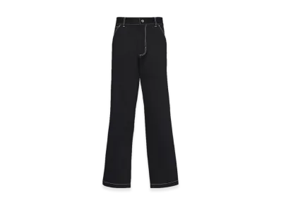 PRADA Stretch Cotton Pants "Black"