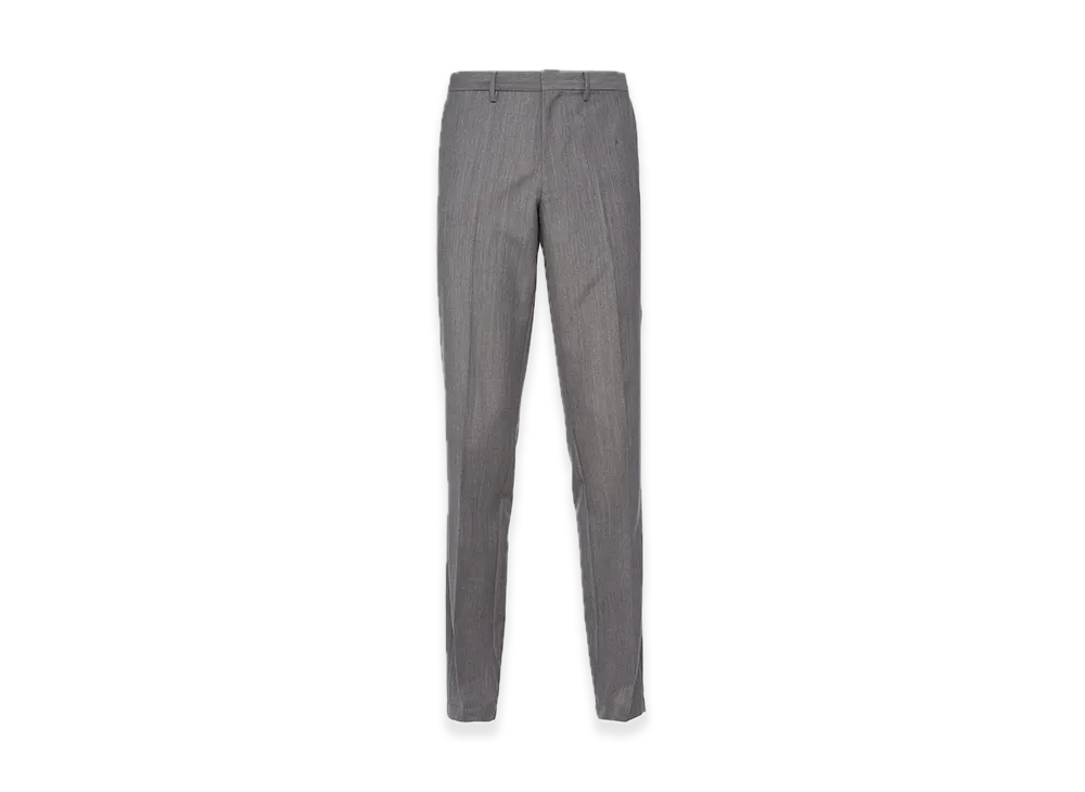 PRADA Mohair Wool Pants "Gray"