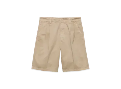 PRADA Men's Cotton Bermudas "Beige"