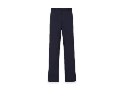 PRADA Poplin Stretch Pants "Navy"