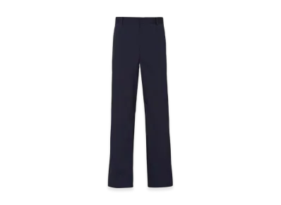 PRADA Stretch Poplin Pants "Blue"
