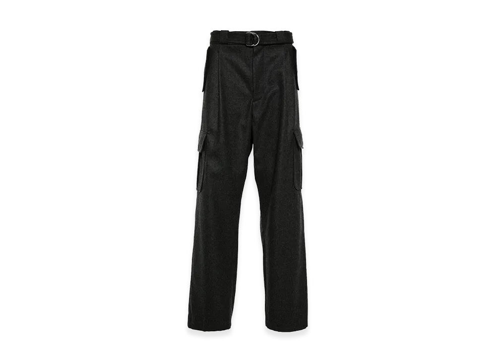 PRADA Graphite Wool Cargo Pant "Grey"