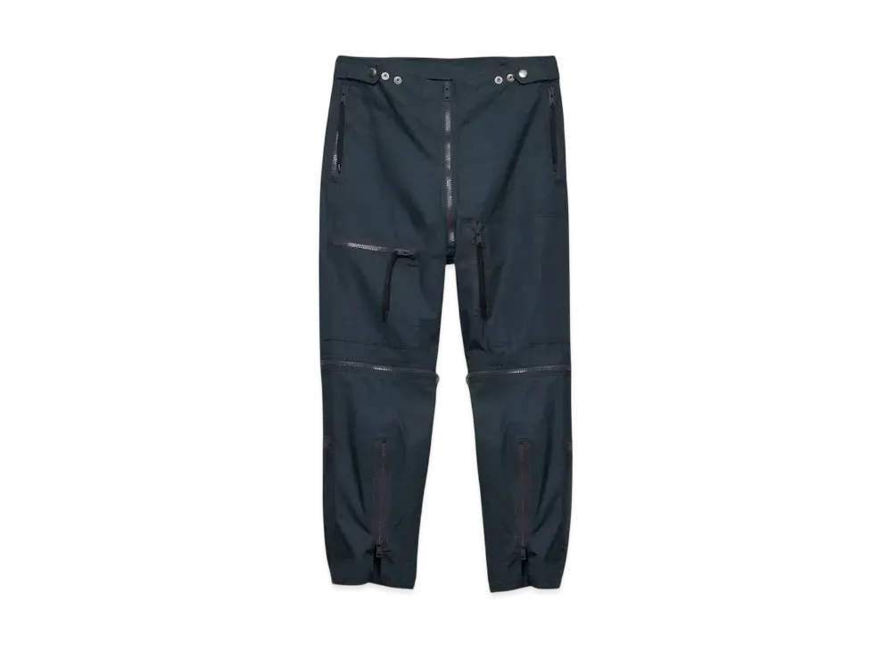 PRADA Men's Modular Cotton Pants "Silver Gray"