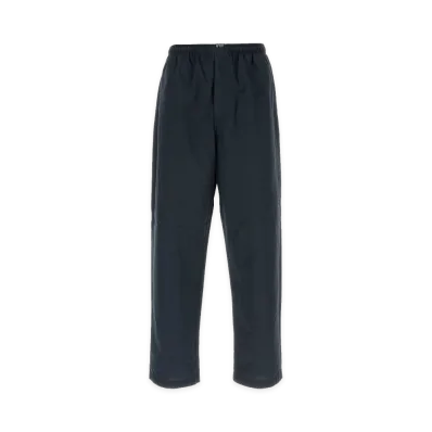 PRADA Linen Blend Pants "Navy"