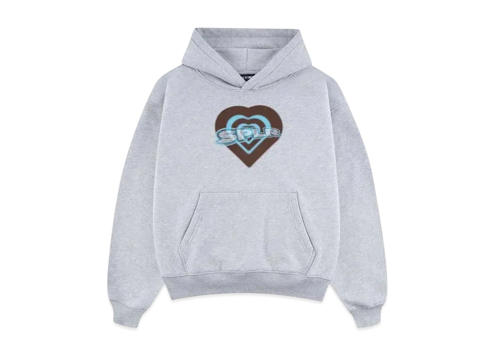 SPLR Dizzy Rhinestone Hoodie "Grey"