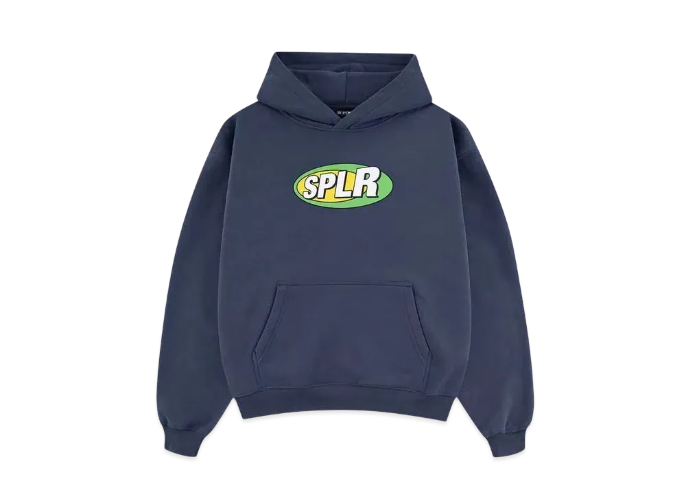 SPLR Lime Logo Hoodie "Blue"