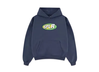 SPLR Lime Logo Hoodie "Blue"