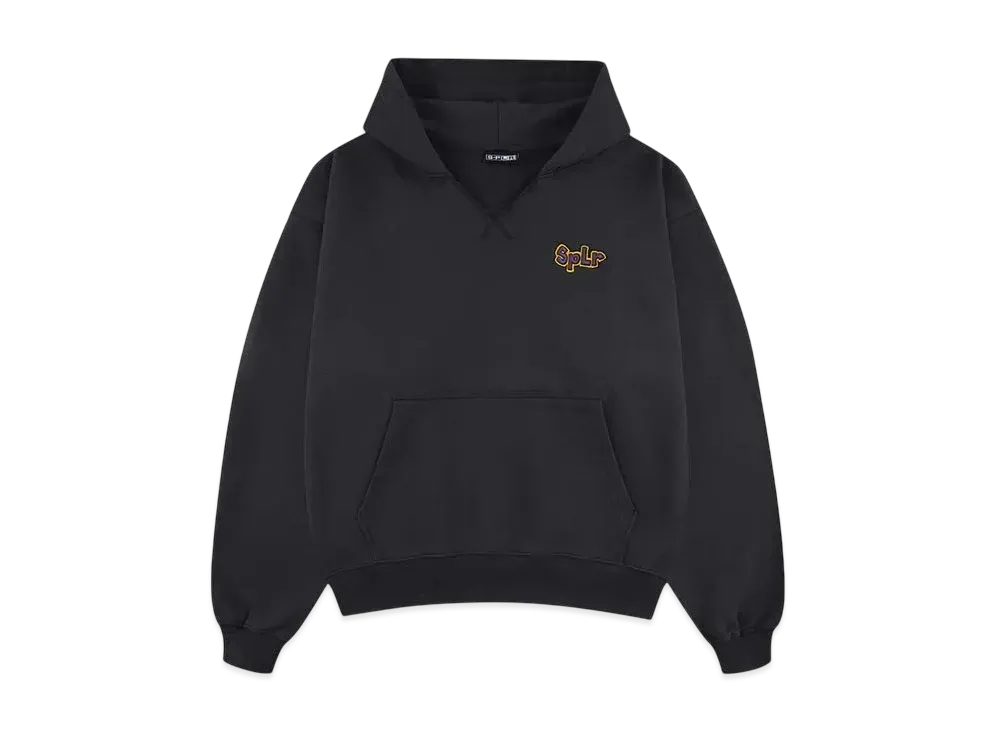 SPLR Crayon Logo Embroidery Hoodie "Black"