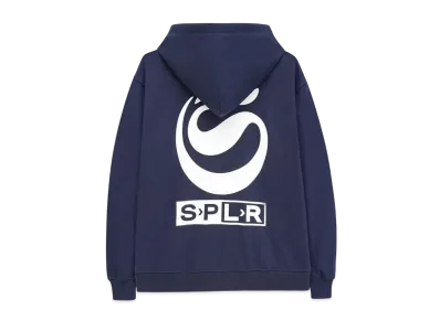 SPLR S Logo Zip Hoodie "Navy"