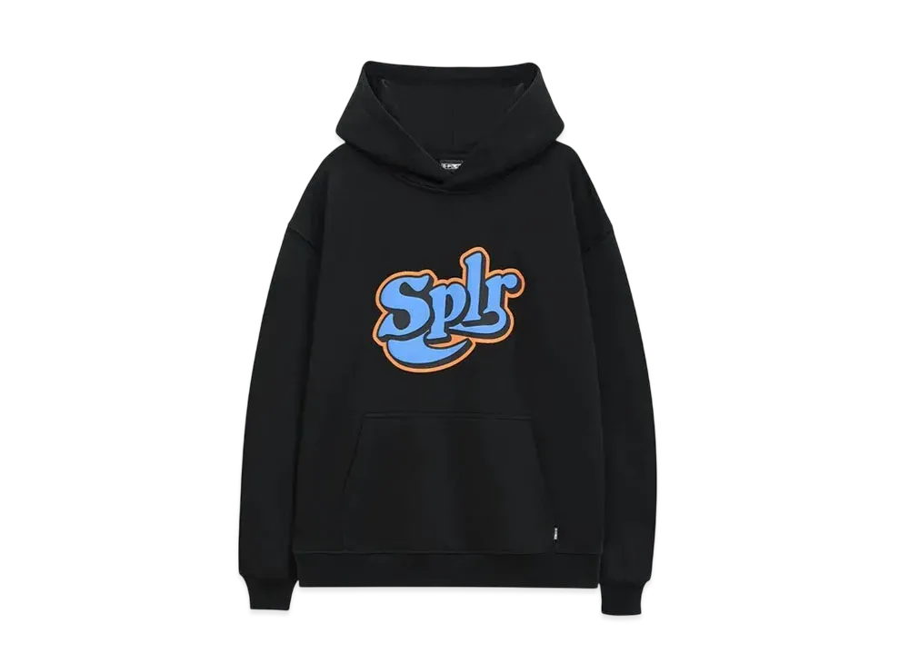 SPLR Baseball Logo Pullover Hoodie "Black"