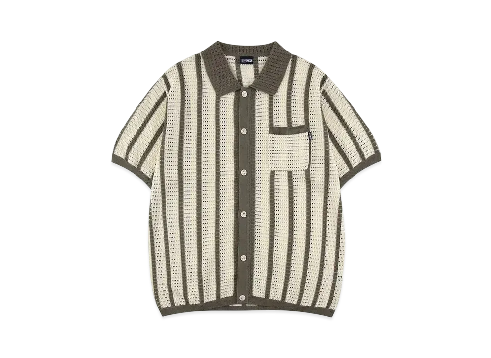 SPLR Mesh Knit Shirt "Cream"