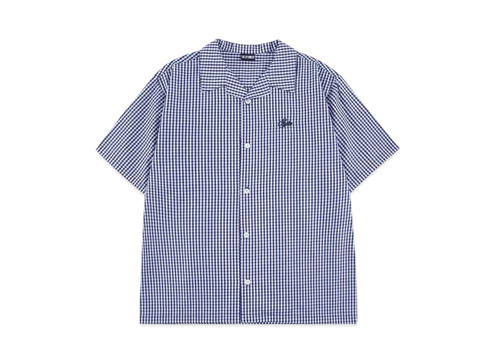 SPLR Checkered Shirt "Navy"