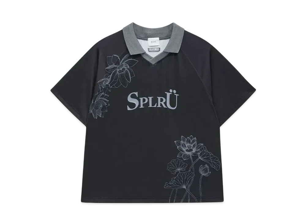 SPLR x Bless U Lotus Game Shirts "Black"